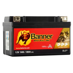 Batterie moto BANNER BGTZ10-4 9Ah 110A