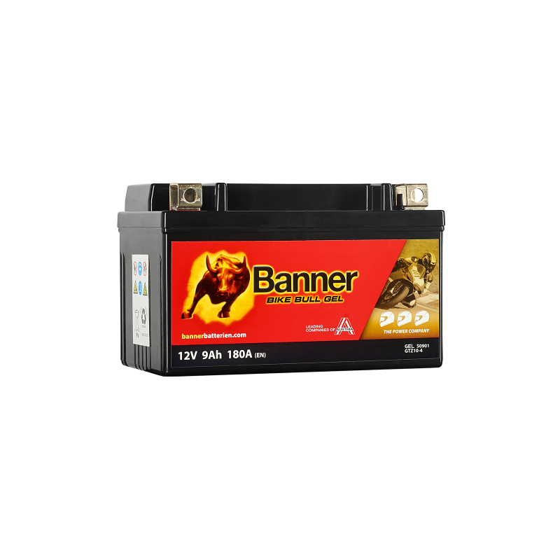 Batterie moto BANNER BGTZ10-4 9Ah 110A