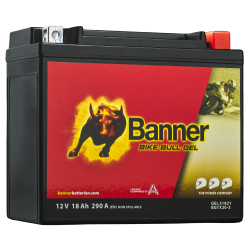 Batterie moto BANNER BGTX20-3 18Ah 290A