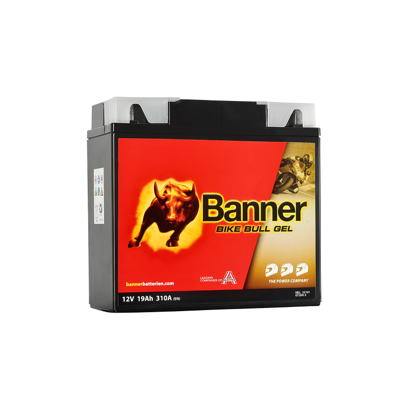 Batterie moto BANNER BG12-19 19Ah 310A
