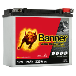 Batterie moto BANNER BETX 16L 19Ah 325A