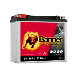 Batterie moto BANNER BETX 16 19Ah 325A