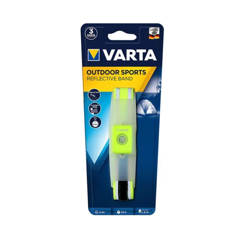 Brassard VARTA sport réfléchissant LED