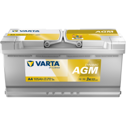 Batterie Start & Stop VARTA A4 105Ah 950A