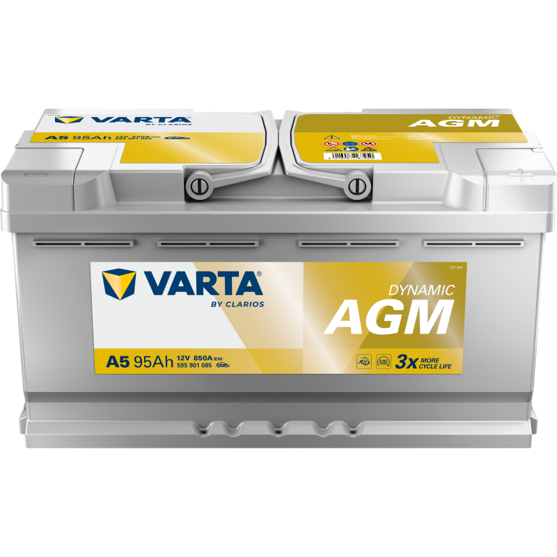 Batterie Start & Stop VARTA A5 95Ah 850AEN