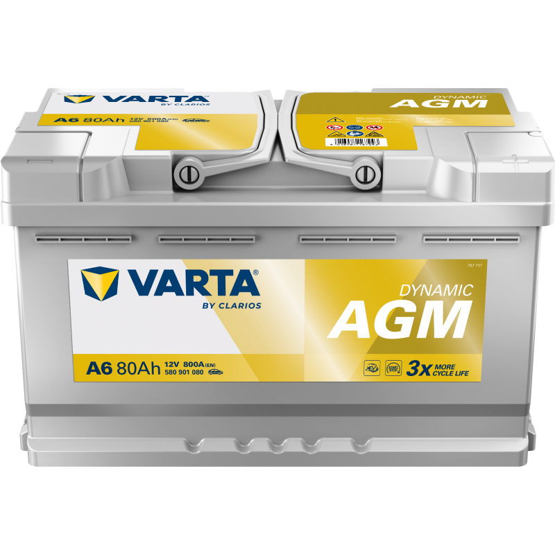 Batterie Start & Stop VARTA A6 80Ah 800AEN