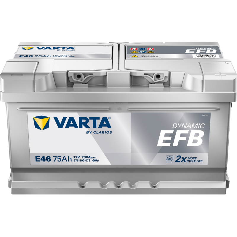 Batterie Start&Stop VARTA E46 EFB 75Ah 730A