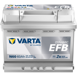 Batterie Start&Stop VARTA N60 EFB 60Ah 640A