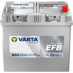 Batterie Start&Stop VARTA N65 EFB 65Ah 650A
