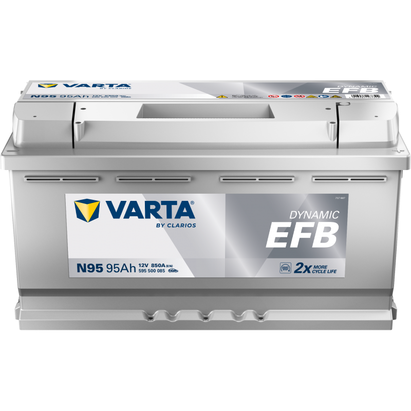 Batterie Start&Stop VARTA N95 EFB 95Ah 850A