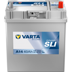 Batterie Voiture VARTA A14 40Ah 330A