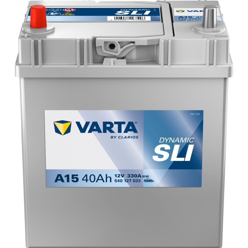 Batterie Voiture VARTA A15 40Ah 330A