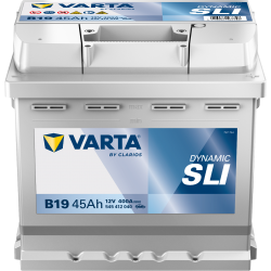 Batterie Voiture VARTA B19 45Ah 400A