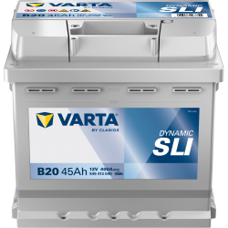 Batterie Voiture VARTA B20 45Ah 400A