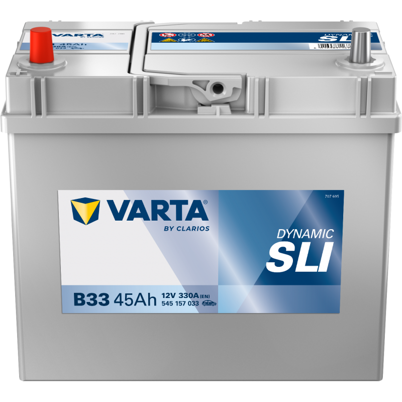 Batterie Voiture VARTA B33 Blue Dynamic 45Ah 330A