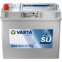 Batterie Voiture VARTA B34 Blue Dynamic 45Ah 330A
