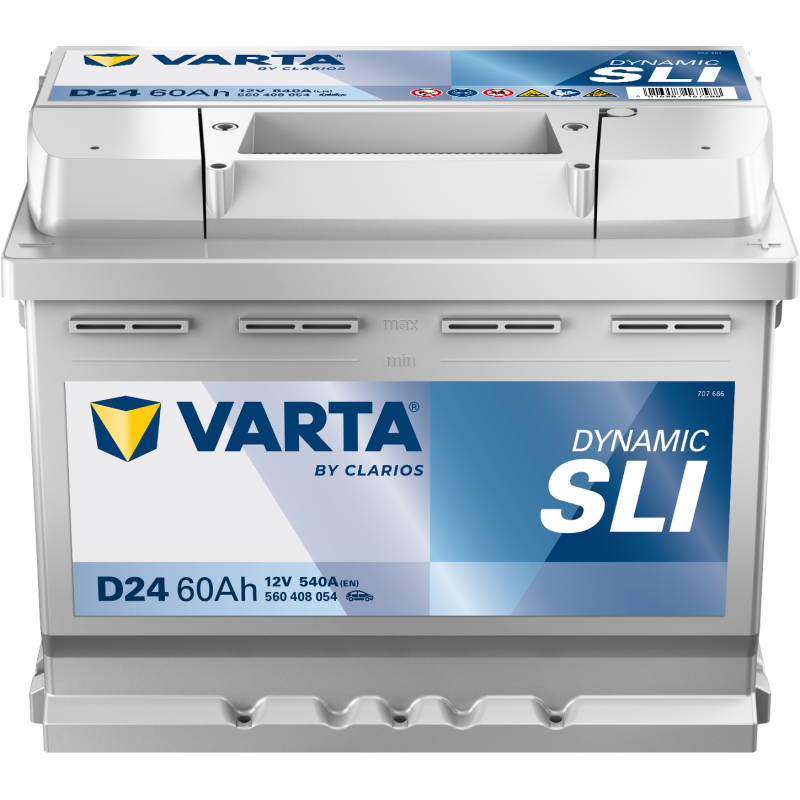 Batterie voiture VARTA D24 60Ah 540A