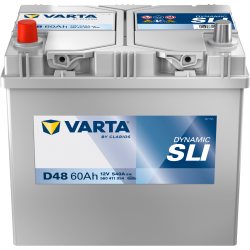 Batterie Voiture VARTA D48 60Ah 540A