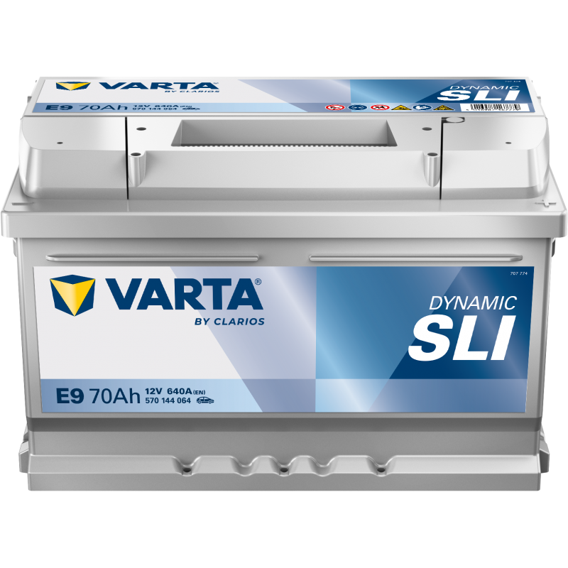Batterie Voiture VARTA E9 70Ah 640A
