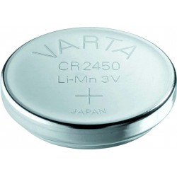 Pile CR2450 3V Lithium Varta