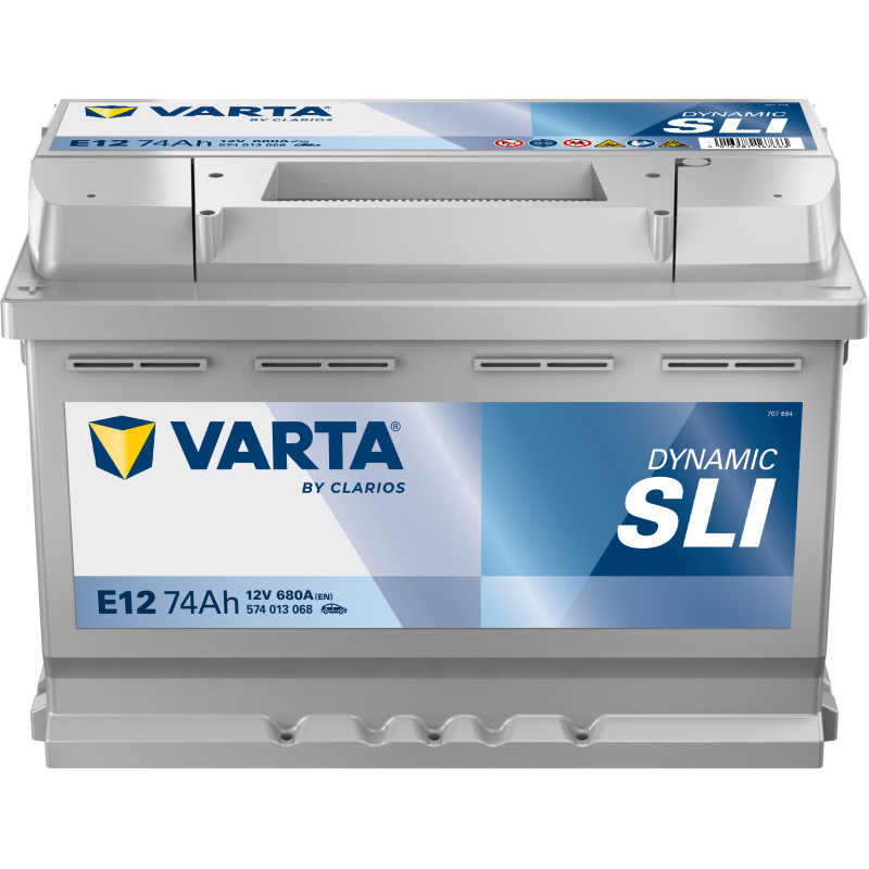 Batterie Voiture VARTA E12 74Ah 680A