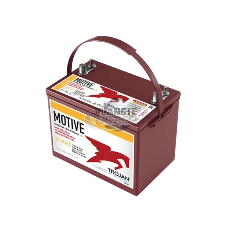 Batterie Traction TROJAN 24-AES AGM 12V 76Ah