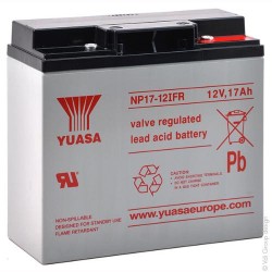 Batterie YUASA AGM NP17-12IFR 17Ah 12V 181*76*167