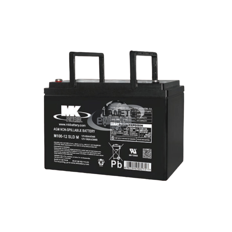 Batterie AGM MK Battery M100-12SLDM 100Ah