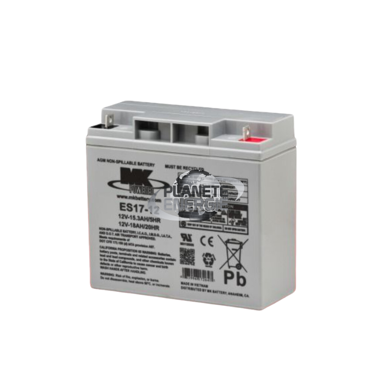 Batterie AGM MK Battery ES17-12 18Ah