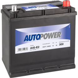 Batterie voiture AUTOPOWER 12V 45Ah 300A