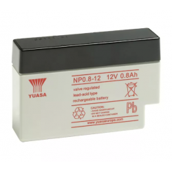 Batterie AGM YUASA NP0.8-12 12V 0.8Ah