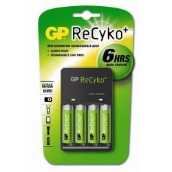 CHARGEUR RECYKO 6 HEURES 4 ACCUS LR06 / AA 