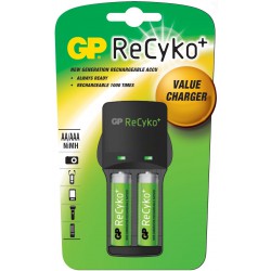 CHARGEUR RECYKO 12 HEURES 2 ACCUS LR06 / AA 