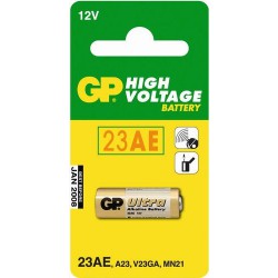 Pile bouton E23A - 23AE - P23GA - VA23A - V23GA - MN21 - GP23 - EL12 - VR22  - L1028 - GP23A - LR23A - CN23A - GP23AE, A23S