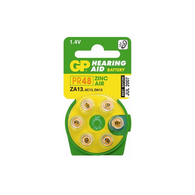 Piles appareils auditifs ZA 13